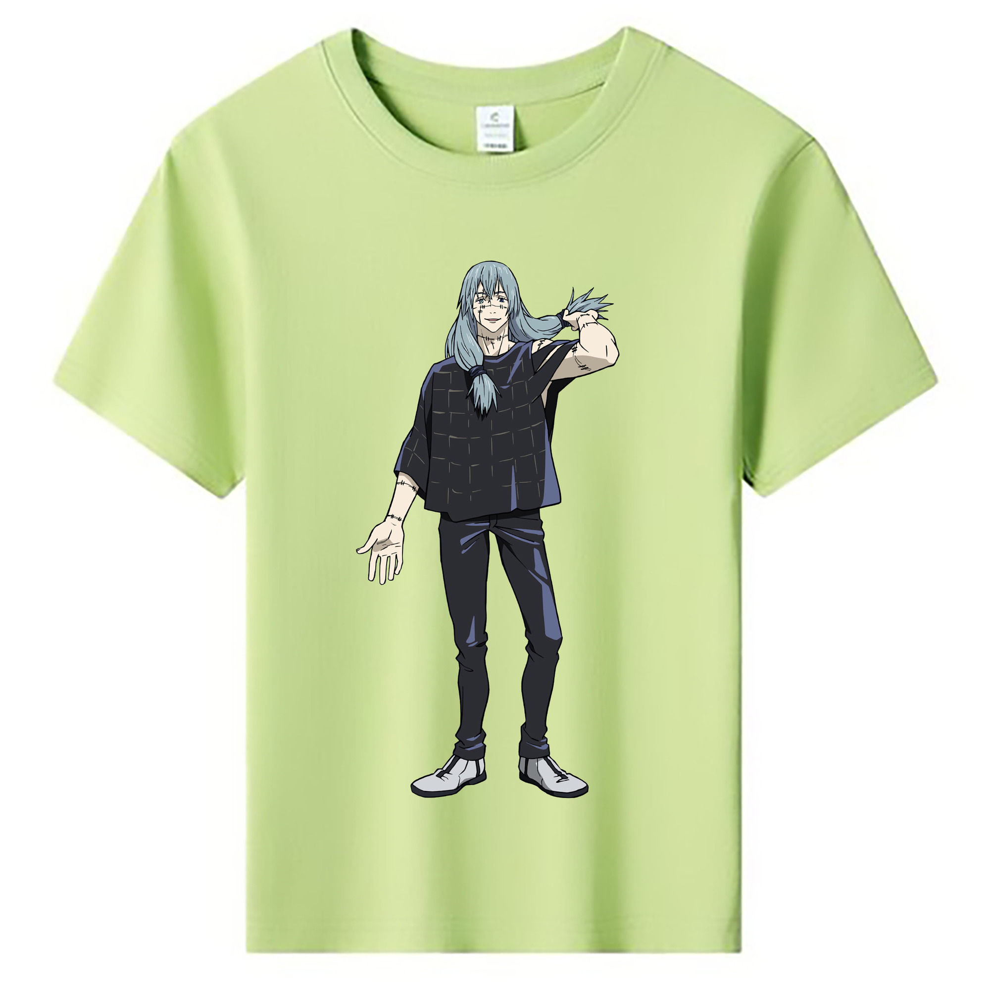 （画像用） 呪術廻戦 Jujutsu Kaisen 綿100％キッズTシャツ（フロントプリント）